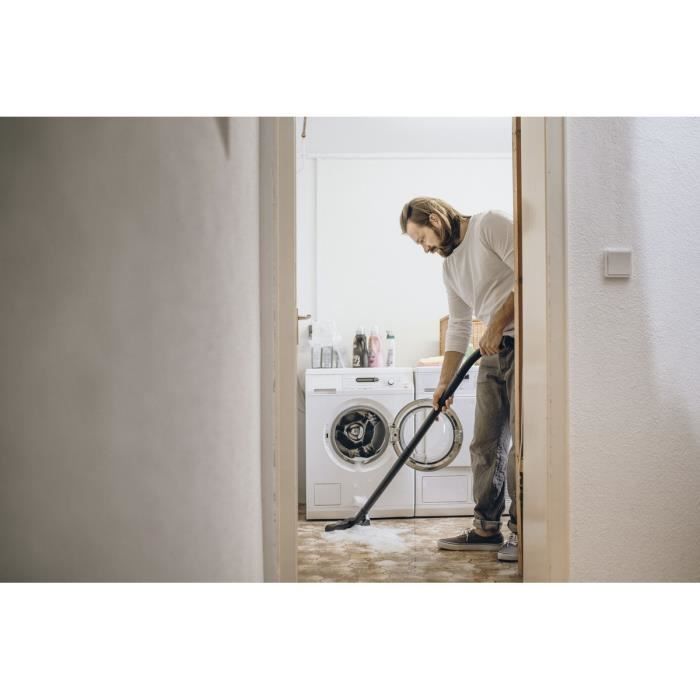 Aspirateur liquide et sec KARCHER WD 5 S V-30/5/22 - Réservoir en acier inoxydable de 30 L - 1100W (fonction souffleur)