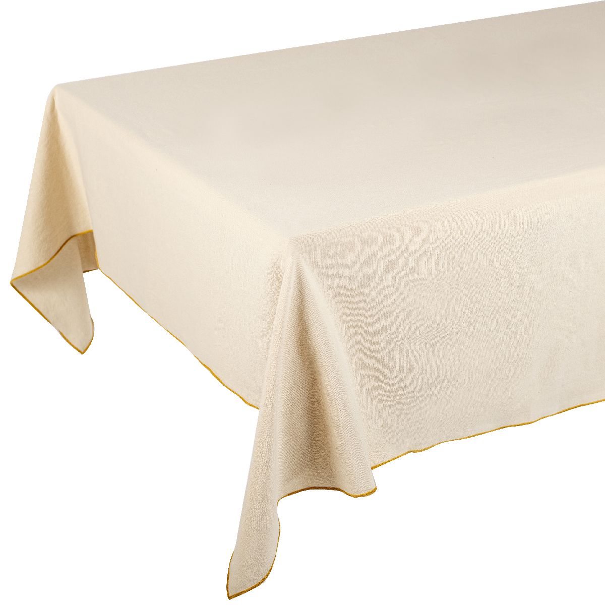 Nappe rectangulaire de couleur unie 140 x 180 cm - Pamukkale