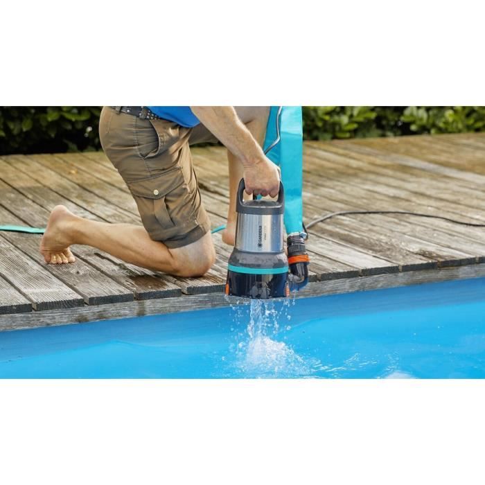Pompe à eau claire GARDENA 17000 Aquasensor