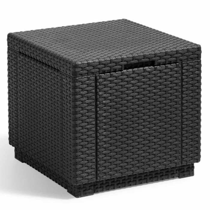 Table ottomane en graphite