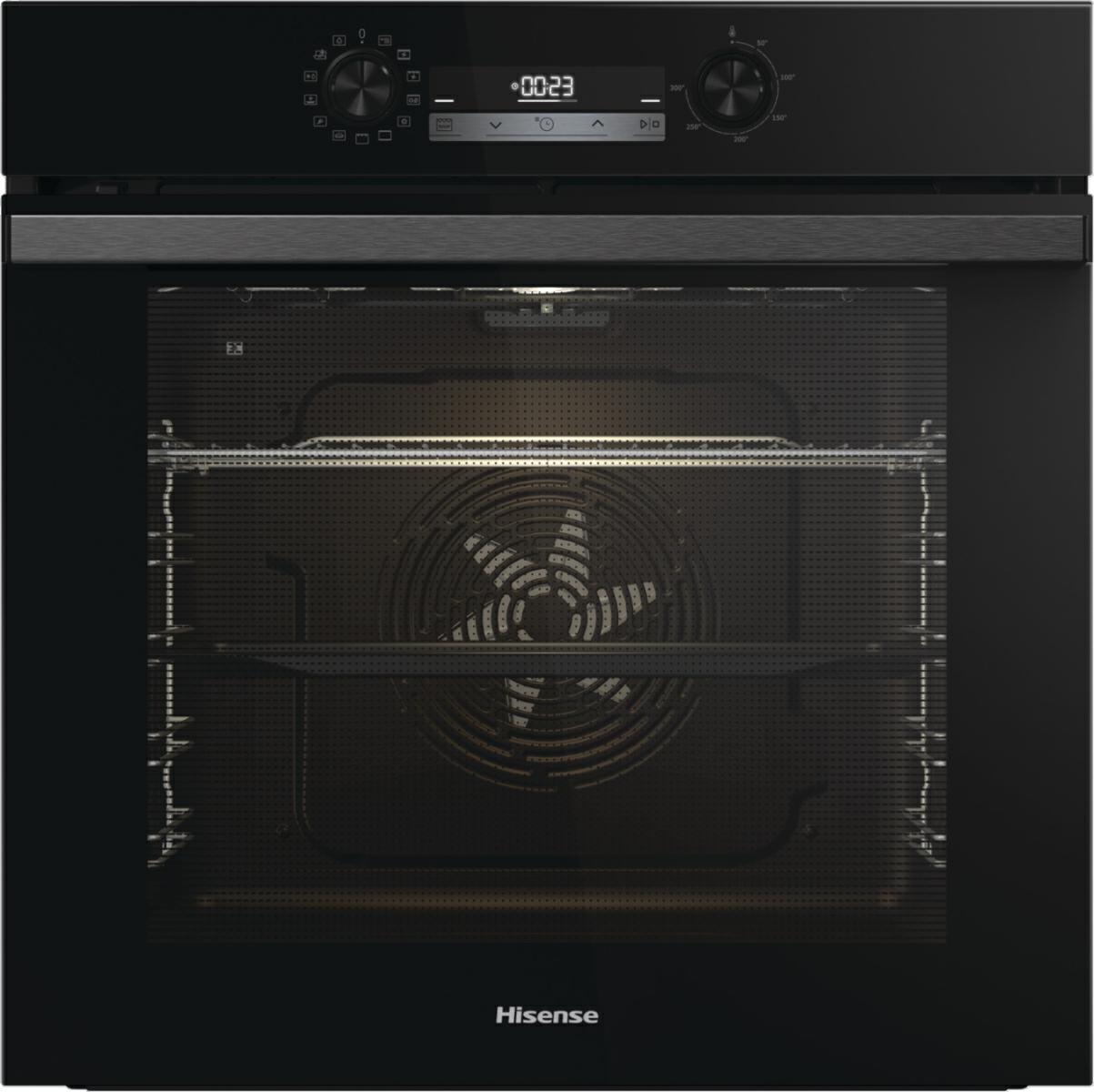 HISENSE FORNO INCASSO VENTILATOPIROLITICO PIZZA 60CM NERO BI64221PB