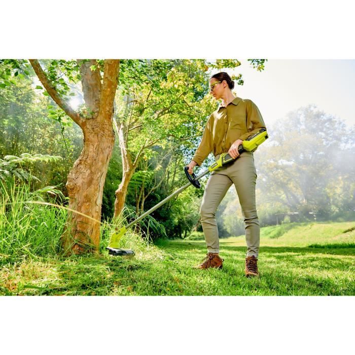 Coupe-fil sans fil RYOBI 36V Ø 28-33 cm - 1 batterie de 2,0 Ah