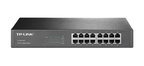 TPLINK HUB SWITCH 16 PORTE GIGABIT 10/100/1000 TL-SG1016D
