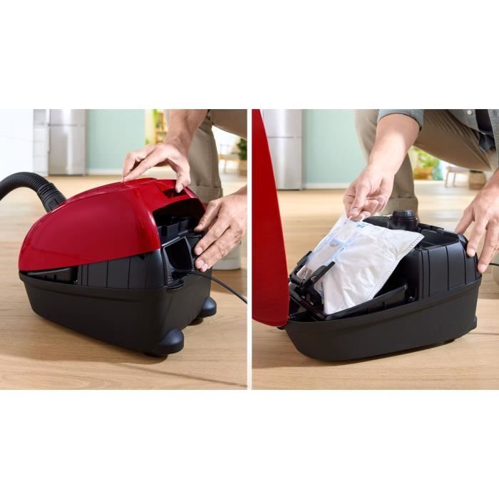 Bosch GL38 - aspirateur avec sac - 600 W - 79 dB - (H) EPA - 10 m - Sac de 4 L - Puissance variable