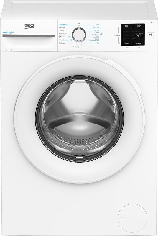 ONDULEUR À VAPEUR BEKOEnergy, 1200 tr/min, machine à laver, 8 kg, 8 kg, BMWU3821W