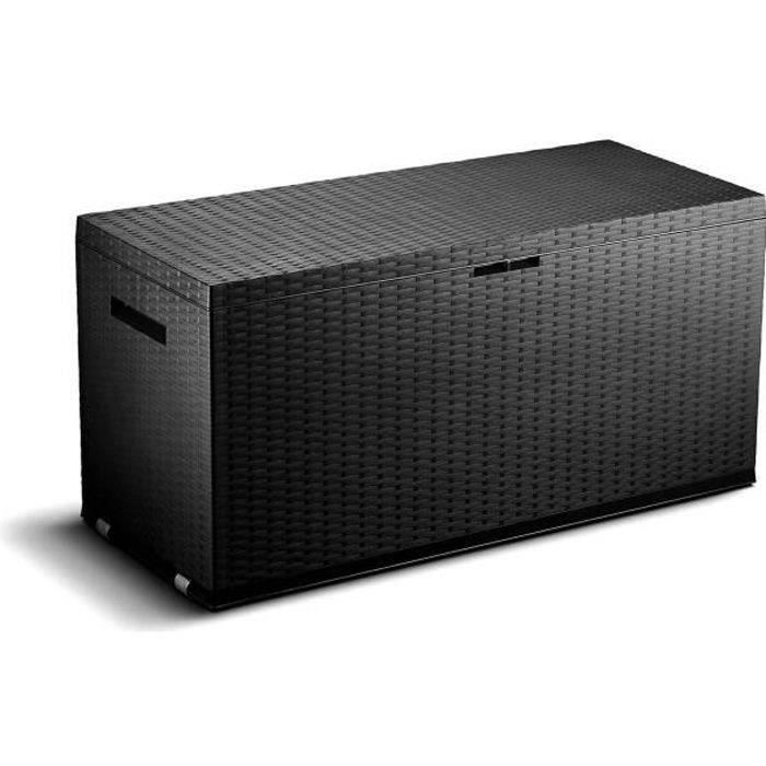 TODD ? Coffre brun anthracite 350L