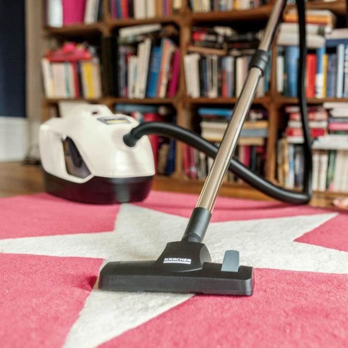 NOUVEAU KARCHER DS 6 PLUS - Aspirateur sans sac avec filtre à eau + accessoires - Rejette 99,95 % de l'air sans poussière
