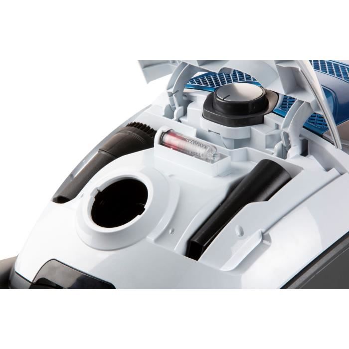 DOMO DO7291S - Aspirateur poubelle 3 L - 700 W - 68 dB - Puissance d'aspiration réglable - Brosse à sol Deep Clean