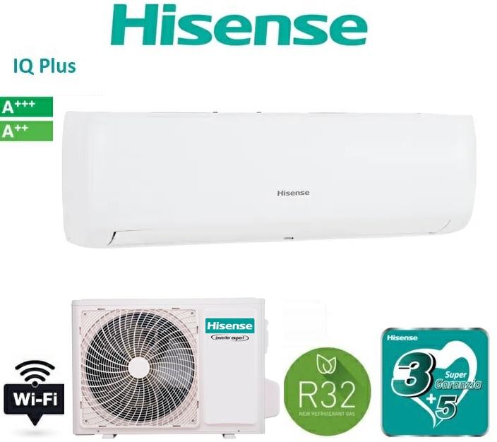 Climatiseur Hisense A++/A++ IQplus WIFI AS25MR01W/CJMR0902G à répartition unique de 9000 btu
