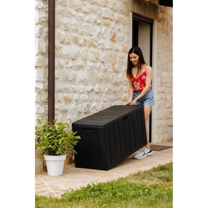 Bac de jardin BRAVO - Résine - Capacité 270 L - Anthracite