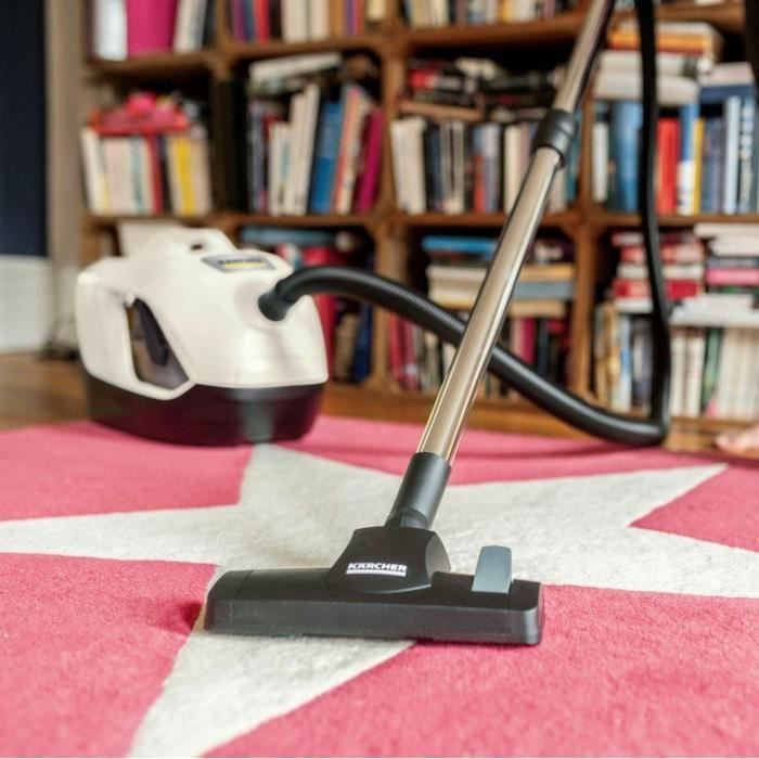 Aspirateur sans sac DS 6 avec filtration d'eau - blanc