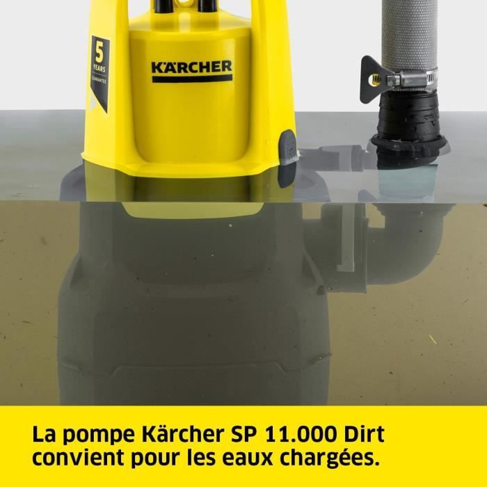 Recharge d'eau sale SP Expaving Fum 11 000 - Karcher