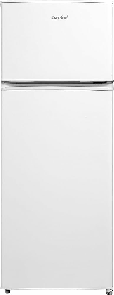 Réfrigérateur à double porte blanc Comfee, 200 litres, RCT284WH2A