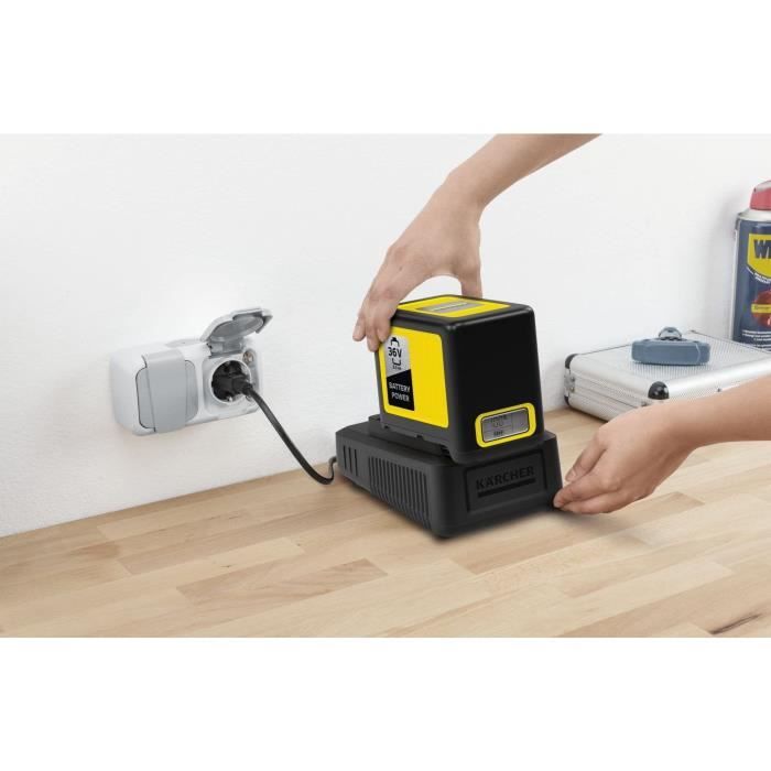 Kit batterie KARCHER Power 36V/5 Ah + chargeur rapide