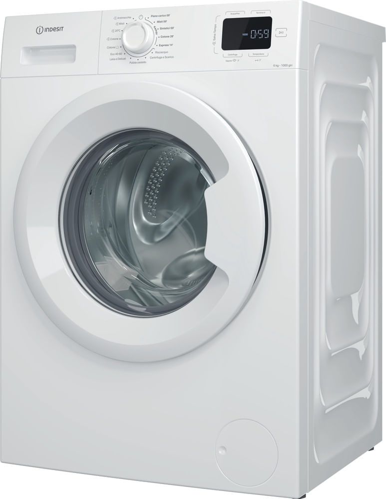 Machine à laver Indesit INVERTER B 1000 tr/min VAPOR IM 640 MY TIME IT 6 kg