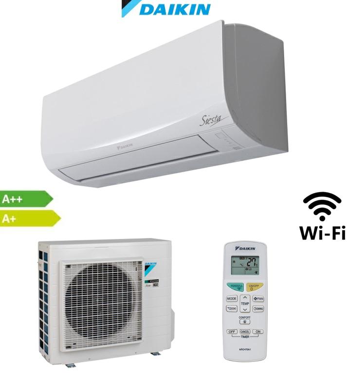 CLIMATISEUR DAIKIN 18000 BTU WIFI SIESTA A++/A+ R32 ATXF50F/ARXF50F