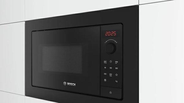 BOSCH BUILT-IN MICROWAVE OVEN 20LT 800W BLACK BFL623MB4