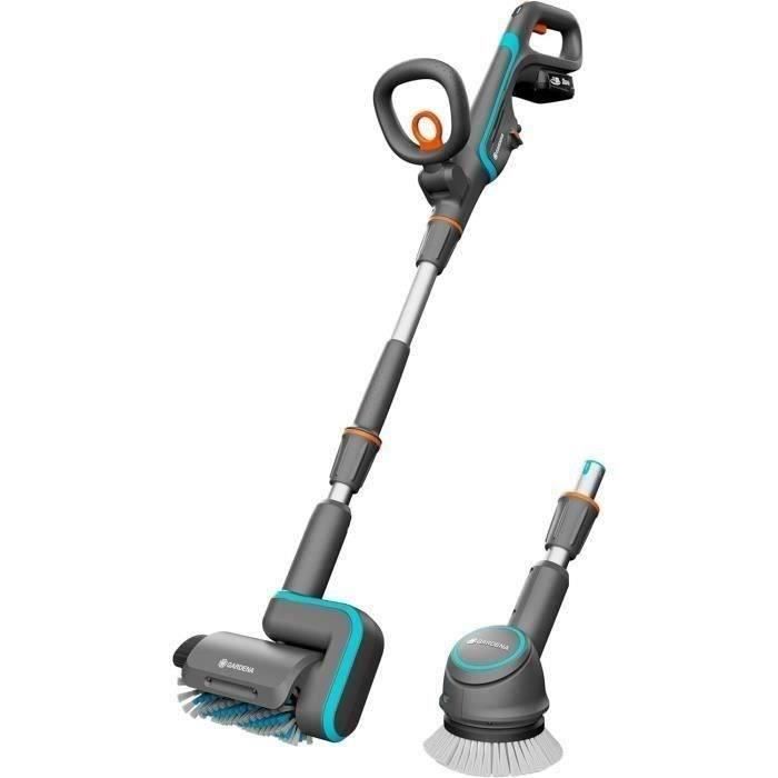 Nettoyeur de terrasse - GARDENA - AquaBrush P4A - 18 V