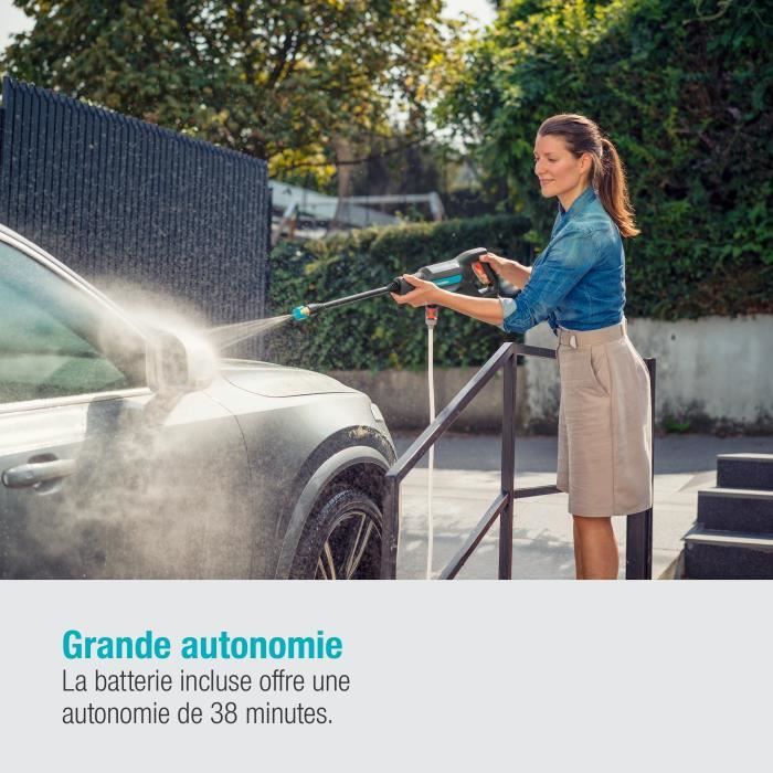 GARDENA - Nettoyeur moyenne pression AquaClean 24/18 V P4A