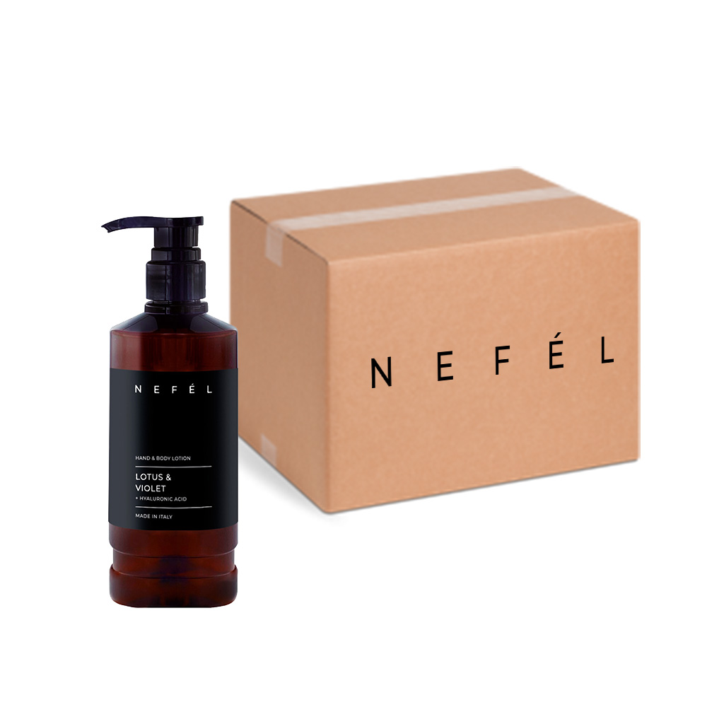 Crème pour le corps et les mains Lotus and Violet 480 ml - Nefel