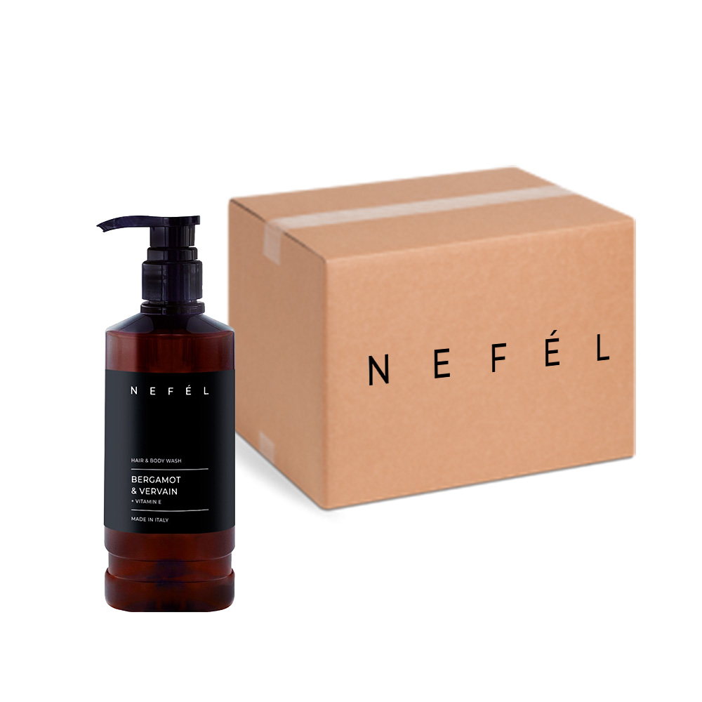 Shampooing douche d'hôtel à la bergamote et à la verveine 480 ml - Nefel