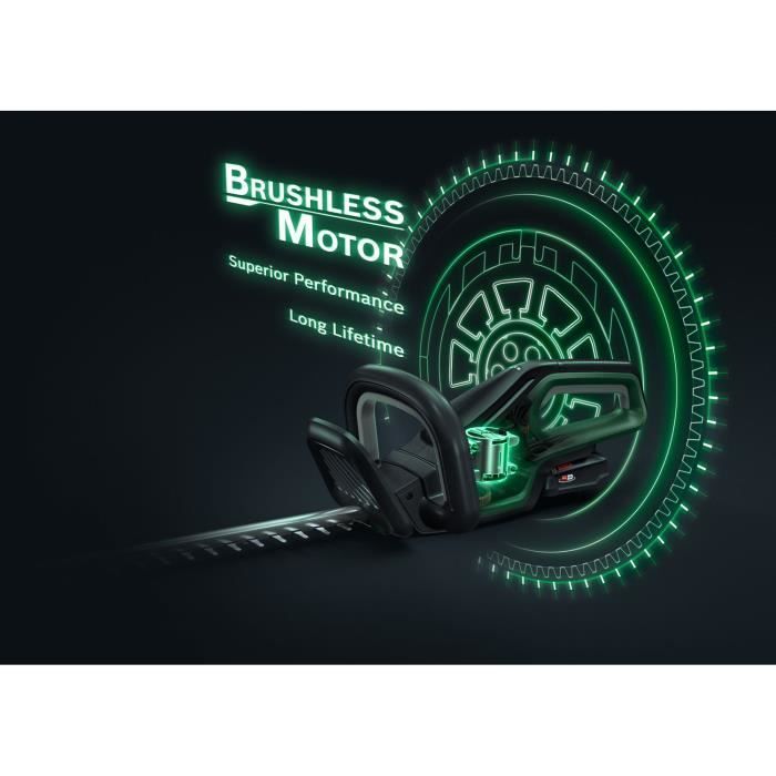 Taille-haie sans fil Bosch UniversalHedge Cut 18-55 sans batterie