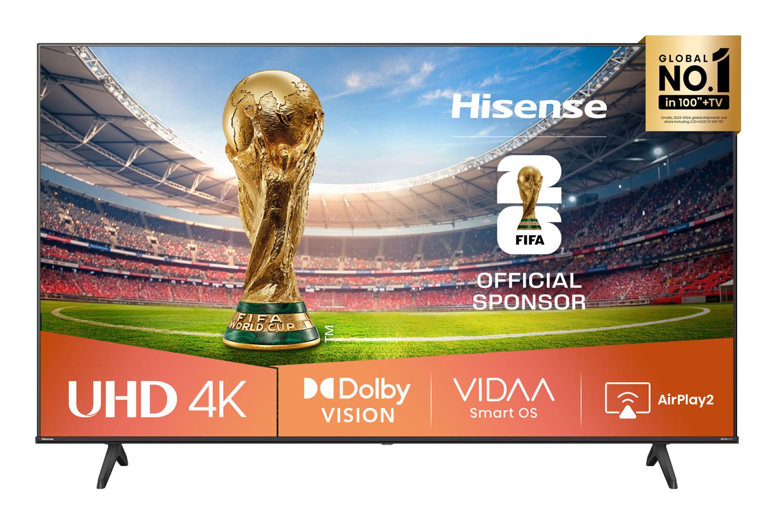 HISENSE TV 65" LED ULTRA HD 4K SMART DVB/T2/S2 65A6Q IT