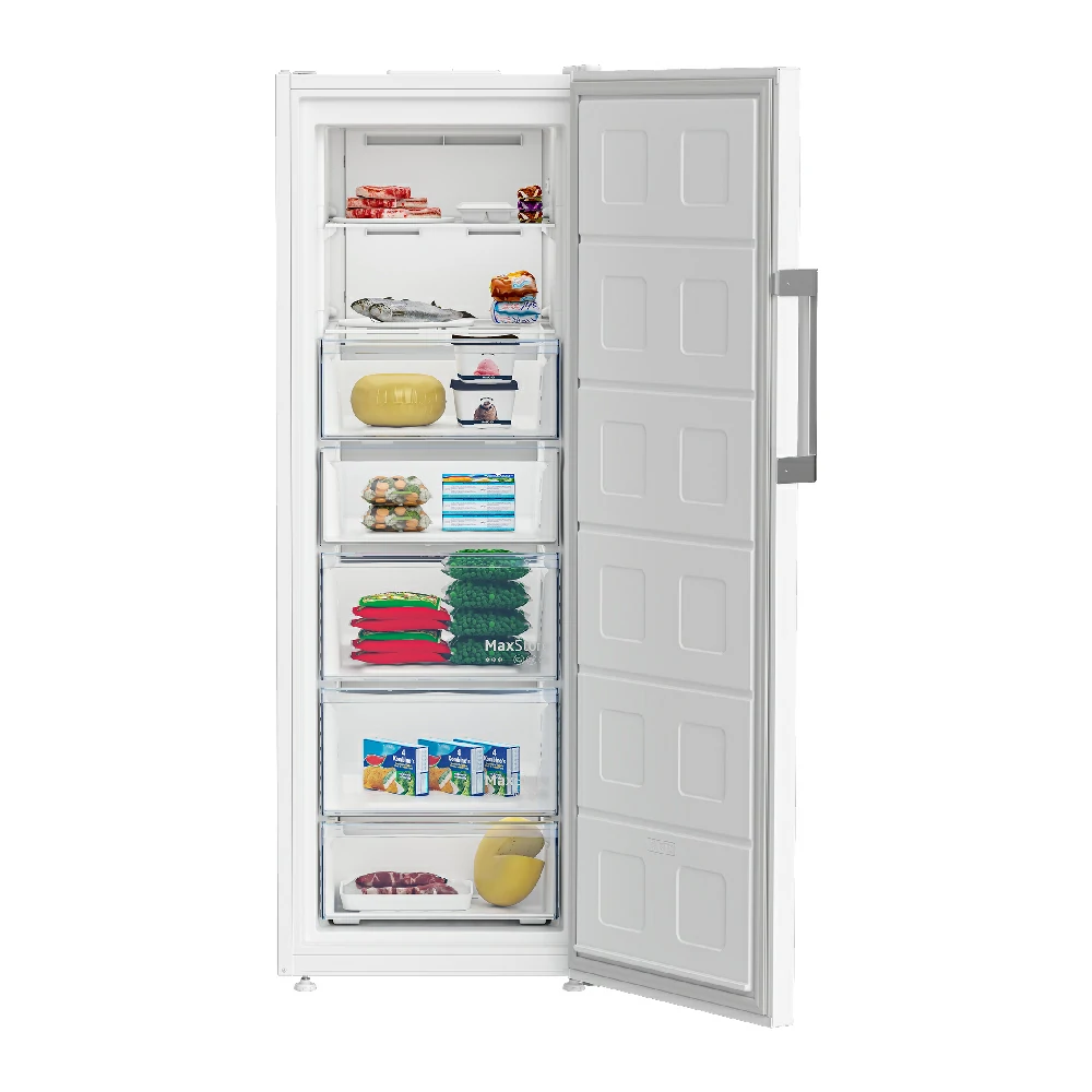Congélateur vertical Beko 291 LT et 7 COMPARTIMENTS BLANC B3RFNE294W