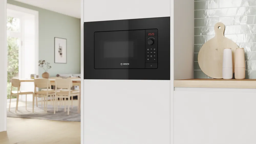 Forno microonde da incasso Bosch 20 LT 800W NERO BFL623MB4
