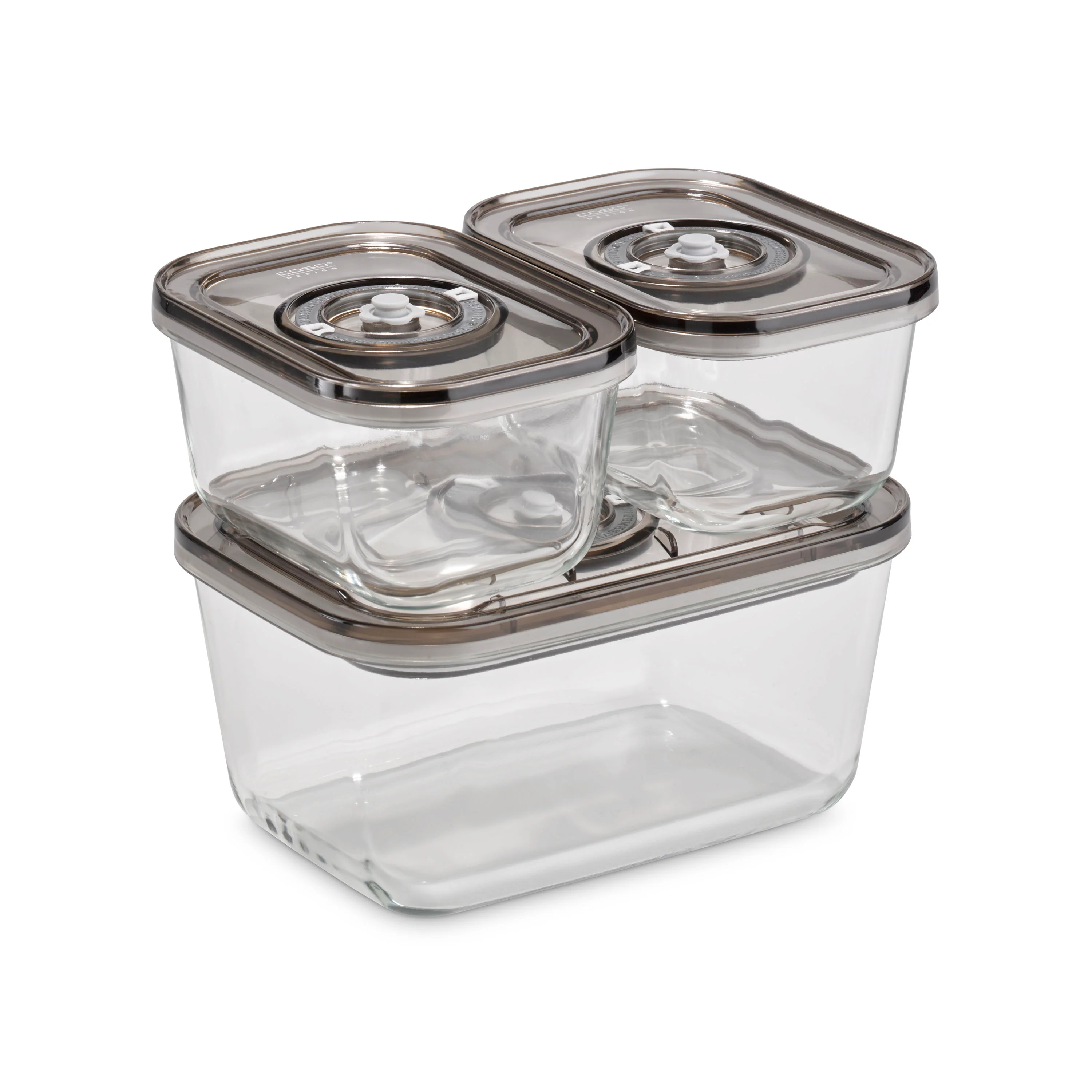 Set 3 contenitori per sottovuoto VacuBoxx Eco-Set