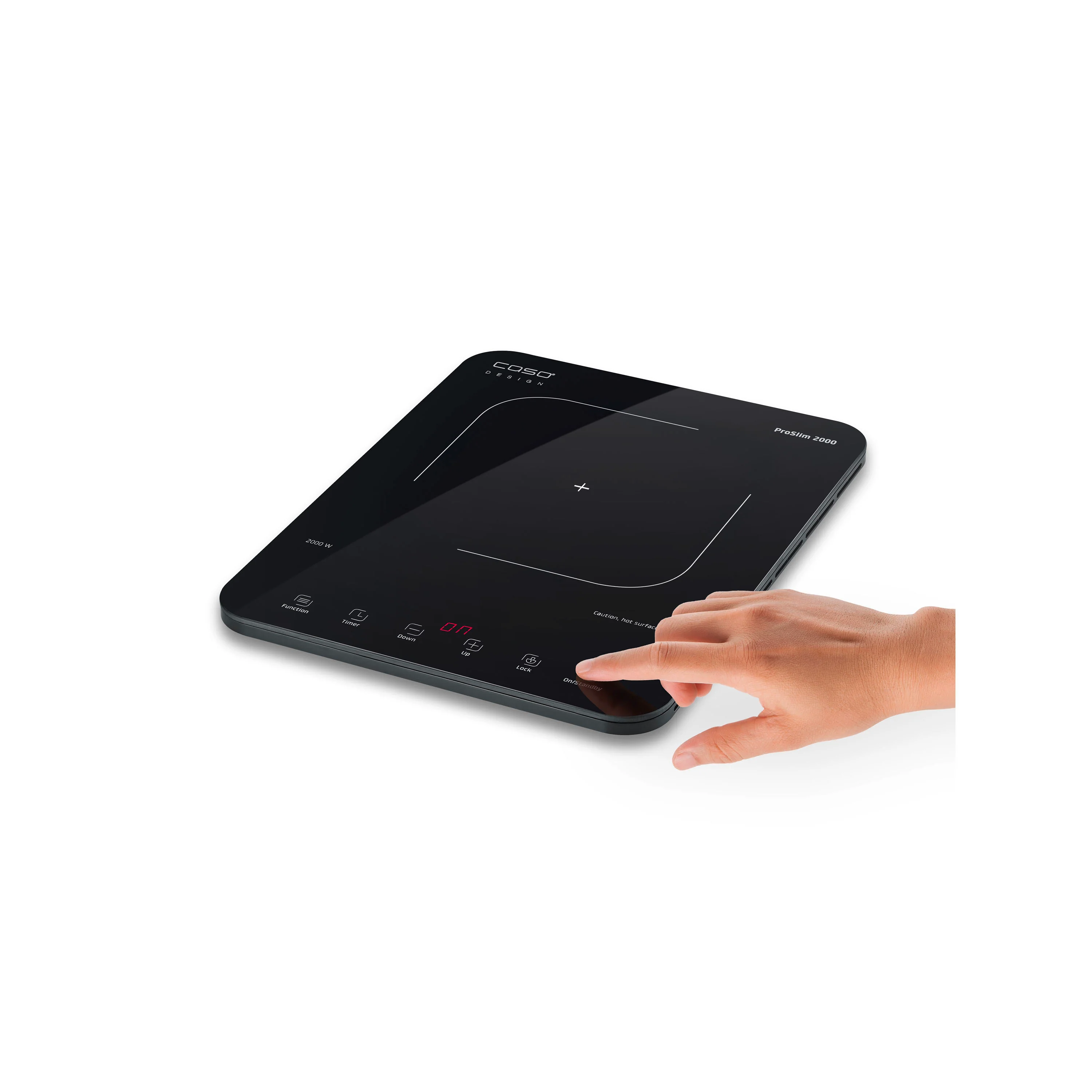 Table de cuisson à induction ProSlim 2000 à 1 brûleur