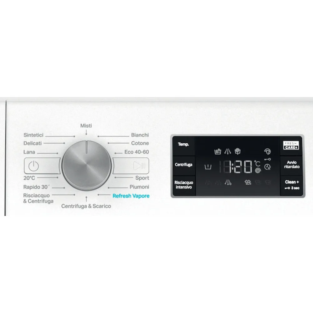 Lavatrice 10 kg Whirlpool 6° SENSO INVERTER A-20% 1400G. FFB 1048 BSV IT