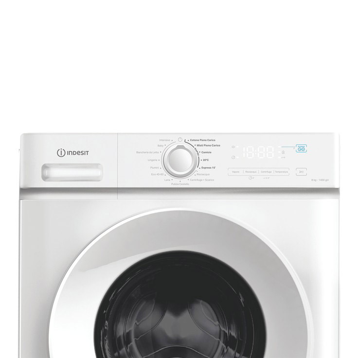 Lavatrice 8 kg Indesit INVERTER VAPORE A 1400GIRI IMA 864 MY TIME IT
