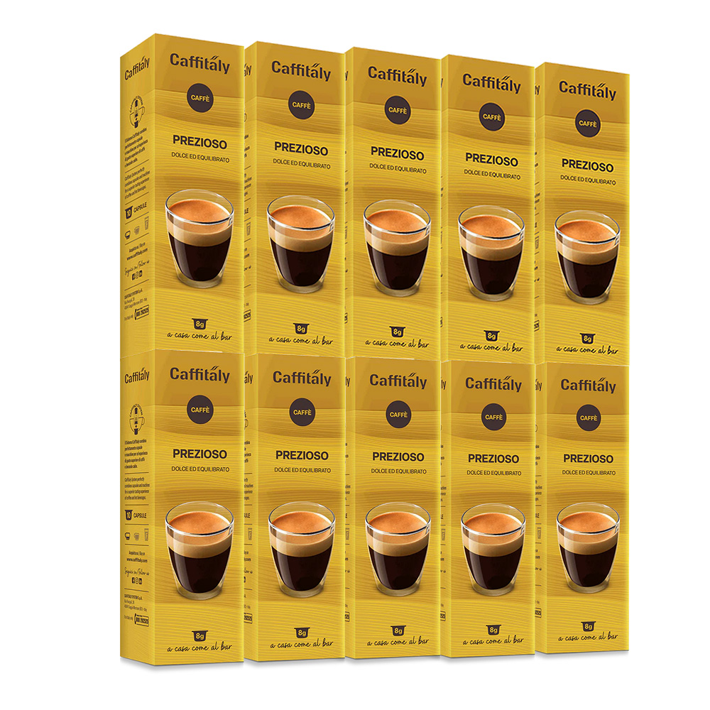 100 gélules Caffitaly System E'Caffe' Precious