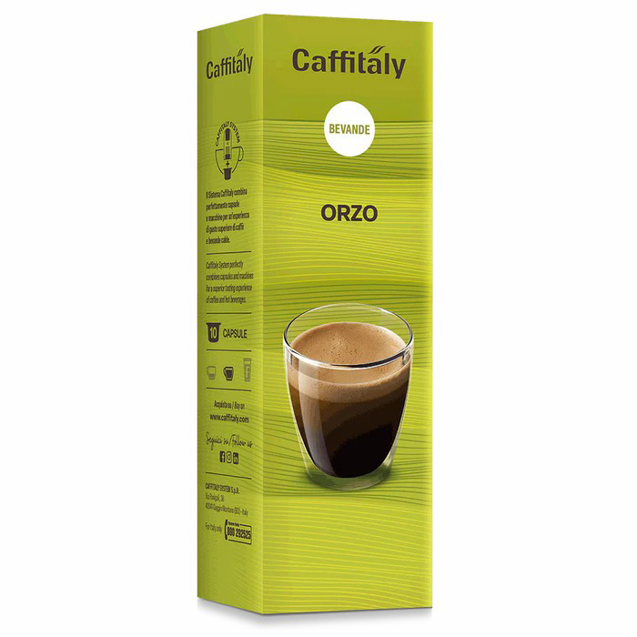Coffret de 10 capsules de café, d'orge et de café