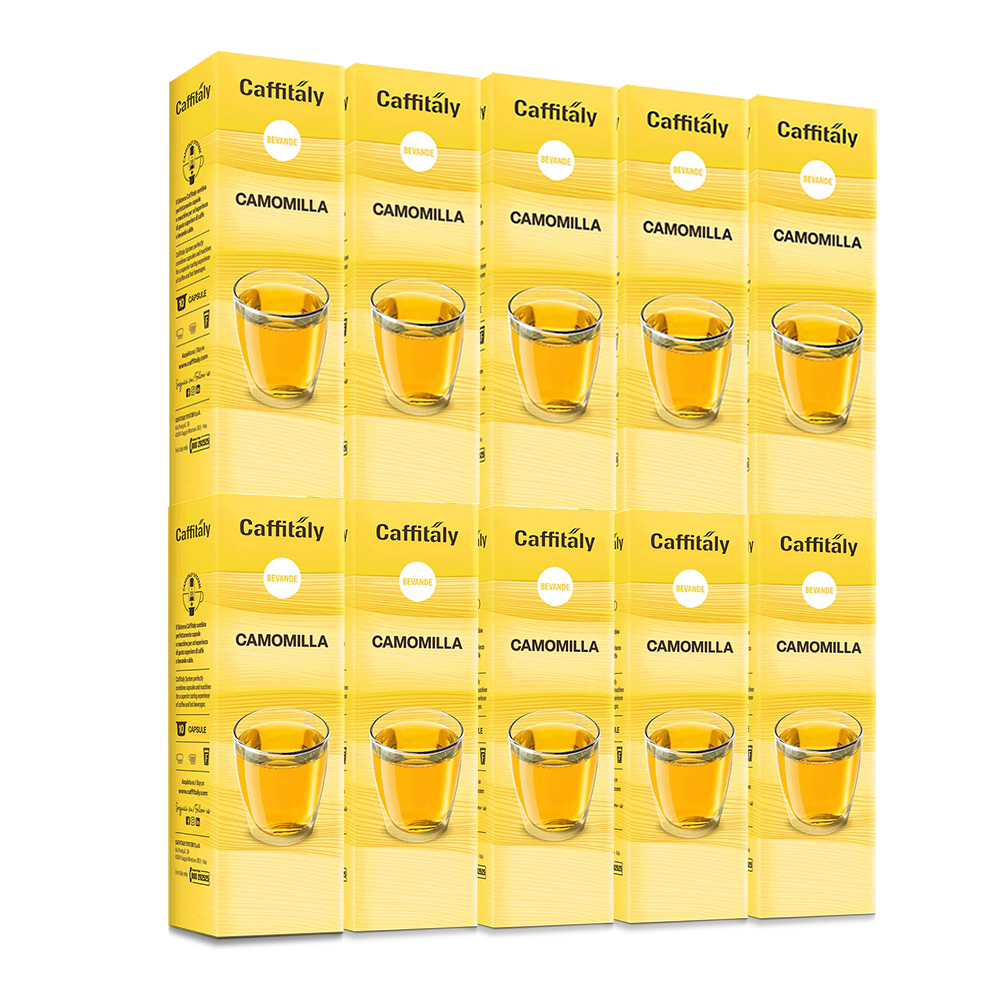100 capsules de camomille Caffitaly System E'Caffe'