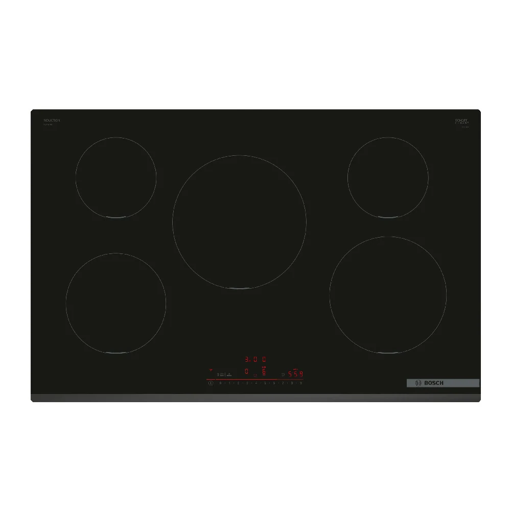 Table de cuisson à induction Bosch à 5 brûleurs 80 CM PIV831HB1E