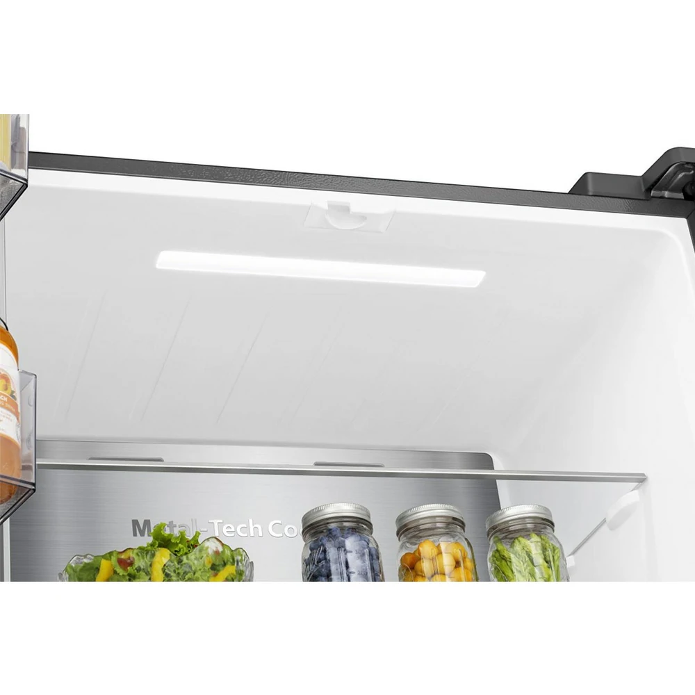 Frigorifero a libera installazione Hisense 4 PORTE TOTAL NO FROST 460LT E 79CM INOX RQ5P470SMIE