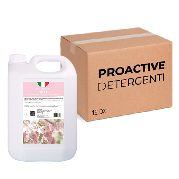 Boîte de 2 canettes de savon doux et neutre pour les mains ProActive Soap 5 litres
