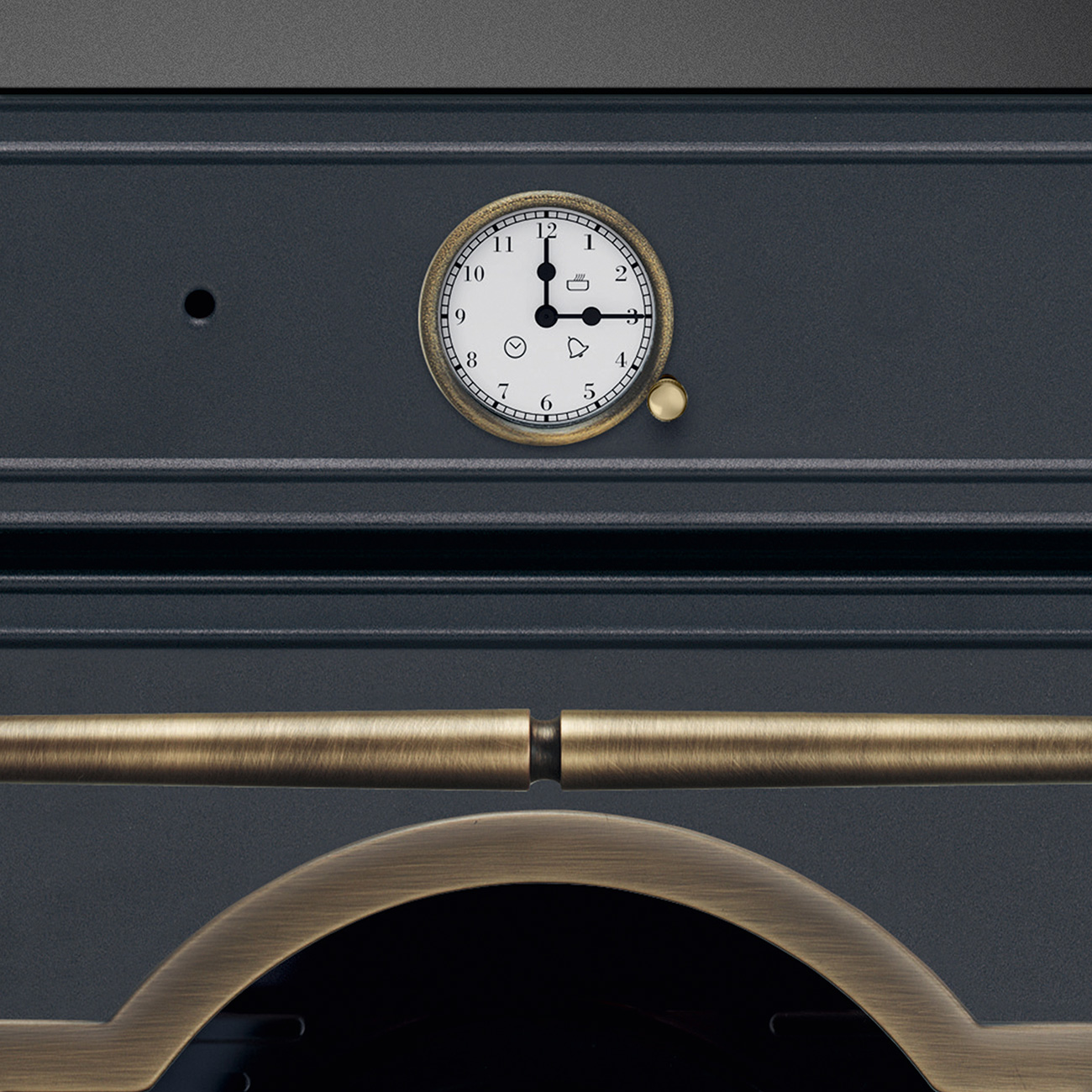 Forno ad incasso Smeg CORTINA 2MAN.70 LT 60CM ANTRACITE SF67C1AO