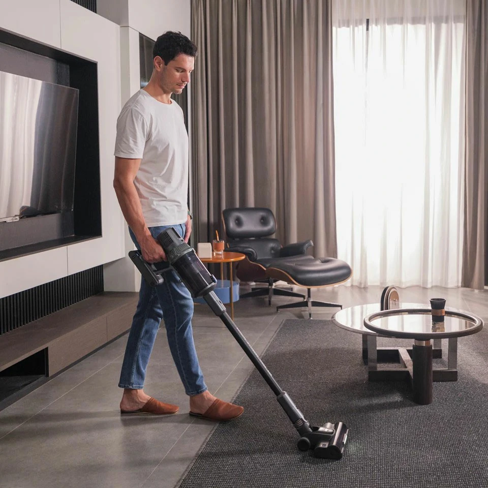 Aspirapolvere senza fili potente Quick Clean Prof. T2120 blu - Trisa