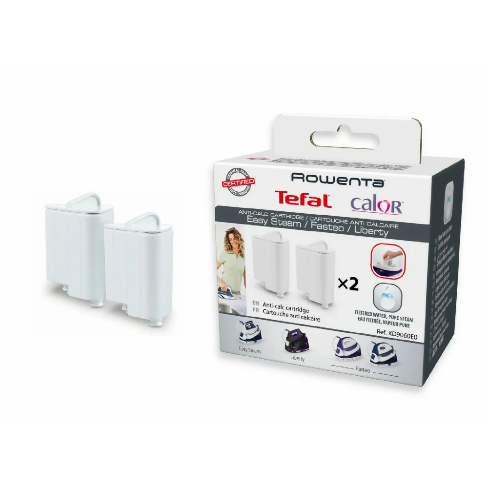 Cartouche anticalcaire pour fer à vapeur Rowenta Easy et Liberty