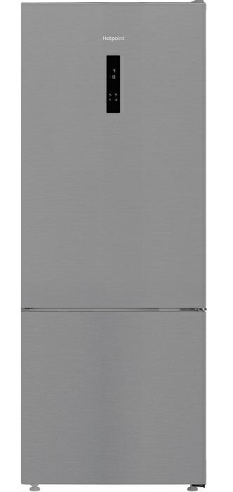 Réfrigérateur combiné Hotpoint No Frost 475 LT 70 cm en acier inoxydable HPAK2 6472 XP4E