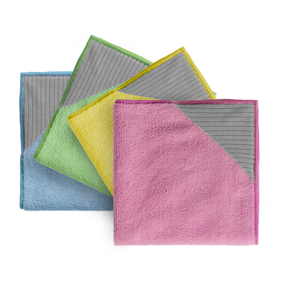 Panno multiuso con angolo abrasivo Angee blu