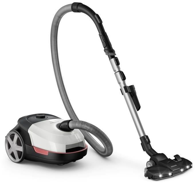 Aspirateur à main avec sac - PHILIPS XD6122/12 - 900 W - 4 L - Blanc polaire