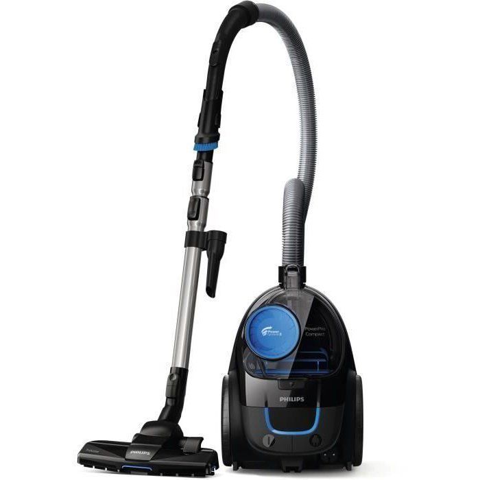 Aspirateur sans sac - PHILIPS FC9331/09 - 900 W - 1,5 L - Noir et bleu foncé