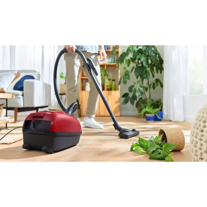 Bosch GL38 - aspirateur avec sac - 600 W - 79 dB - (H) EPA - 10 m - Sac de 4 L - Puissance variable