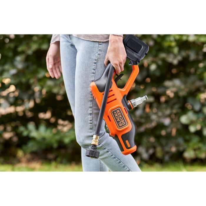 Nettoyeur haute pression BLACK+ DECKER BCPC18B-XJ 18 V LITHIUM 24 bars - Sans batterie