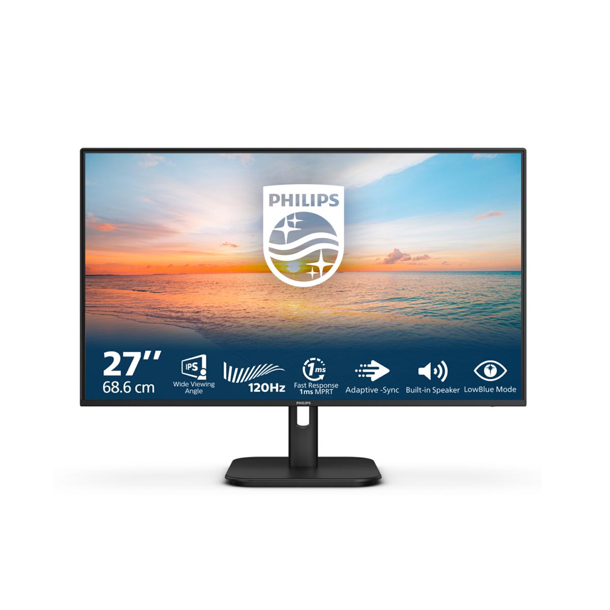 PHILIPS MONITOR 27" LED FHD 120HZ MULTIMEDIALE HDMI/DP/VGA 27E1N1200A