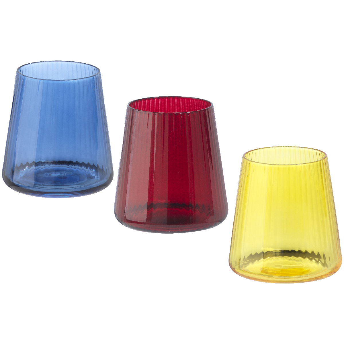 Set de 6 gobelets 3 couleurs assorties 400 ml - Royal